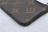 Authentic Louis Vuitton Monogram Pochette Cles Coin Case M62650 LV 9190D