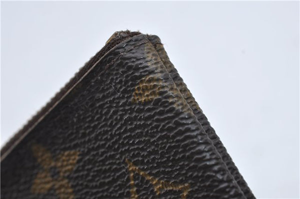 Authentic Louis Vuitton Monogram Pochette Cles Coin Case M62650 LV 9190D