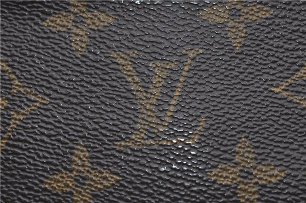 Authentic Louis Vuitton Monogram Pochette Cles Coin Case M62650 LV 9190D