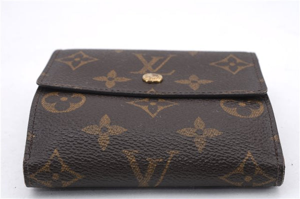 Auth Louis Vuitton Monogram Porte Monnaie Billet Carte Credit M61652 LV 9192D