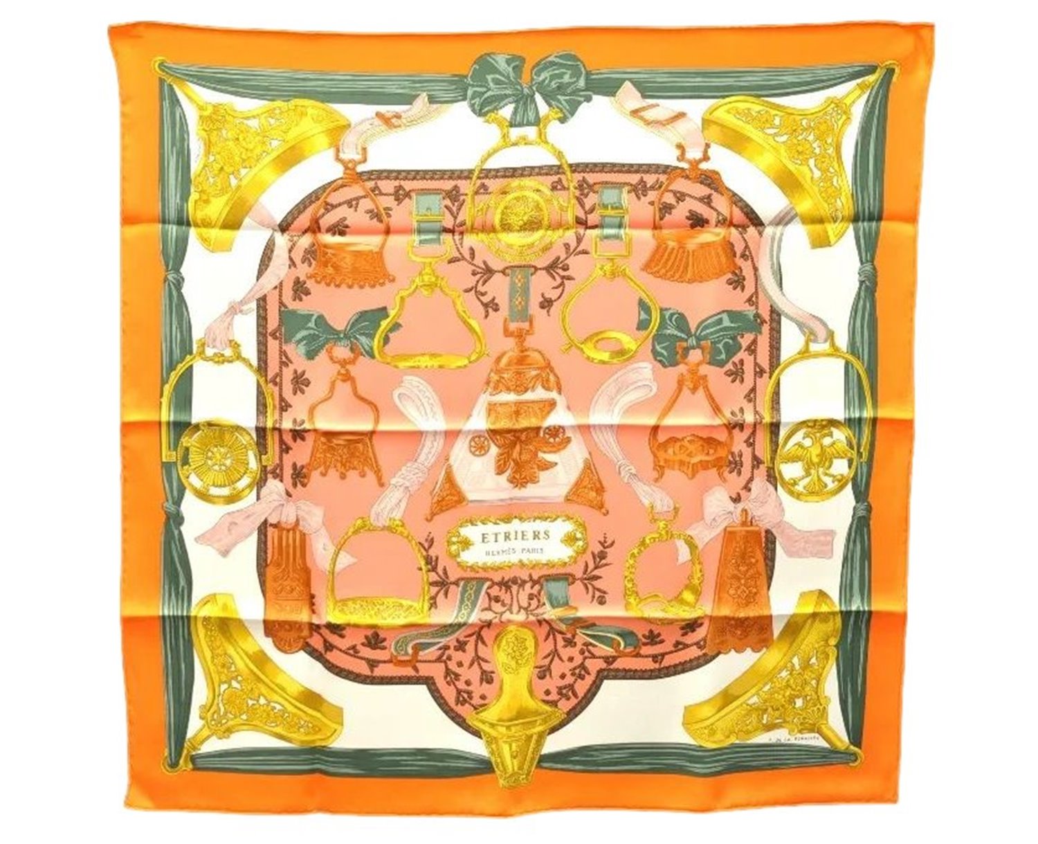 Authentic HERMES Carre 65 Scarf 