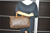 Authentic Louis Vuitton Monogram Speedy 35 Hand Bag M41524 LV 9195C