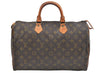 Auth Louis Vuitton Monogram Speedy 35 Hand Boston Bag Old Model LV Junk 9195H