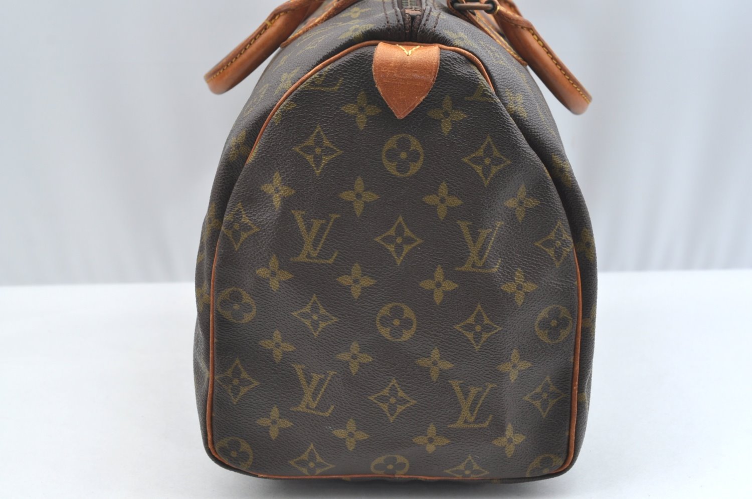 Auth Louis Vuitton Monogram Speedy 35 Hand Boston Bag Old Model LV Junk 9195H