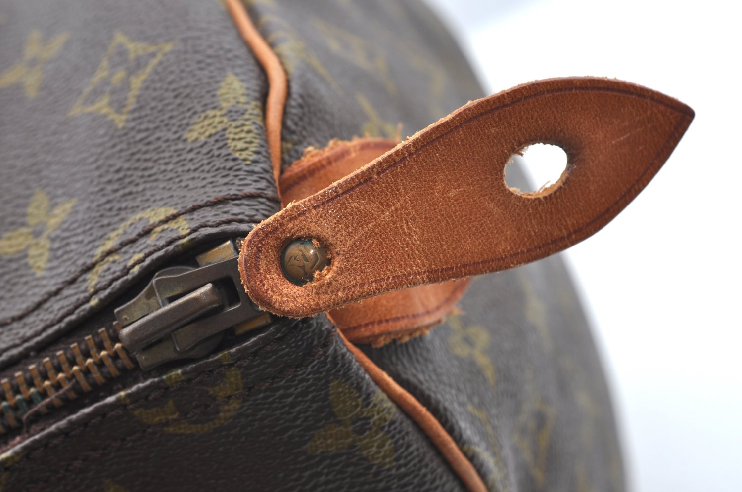 Auth Louis Vuitton Monogram Speedy 35 Hand Boston Bag Old Model LV Junk 9195H