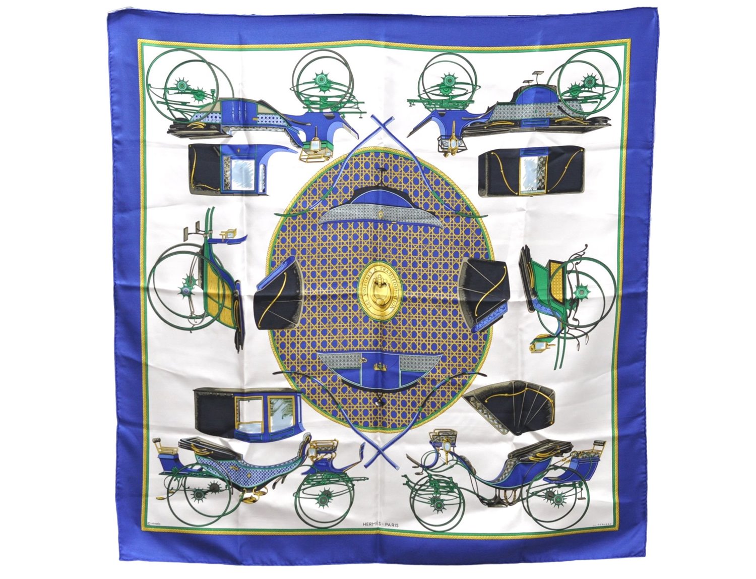 Authentic HERMES Carre 90 Scarf 