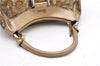 Authentic GUCCI GG Crystal Abbey Shoulder Bag PVC Leather 190525 Brown 9197F