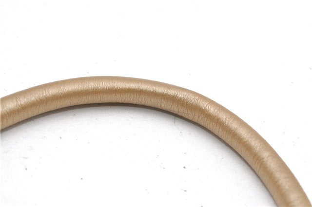 Authentic GUCCI GG Crystal Abbey Shoulder Bag PVC Leather 190525 Brown 9197F