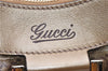 Authentic GUCCI GG Crystal Abbey Shoulder Bag PVC Leather 190525 Brown 9197F