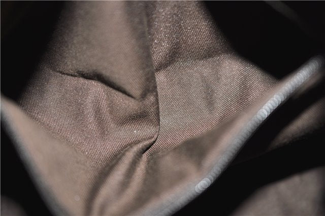 Authentic GUCCI GG Crystal Abbey Shoulder Bag PVC Leather 190525 Brown 9197F