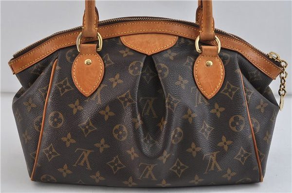 Authentic Louis Vuitton Monogram Tivoli PM Hand Bag M40143 LV 9198C