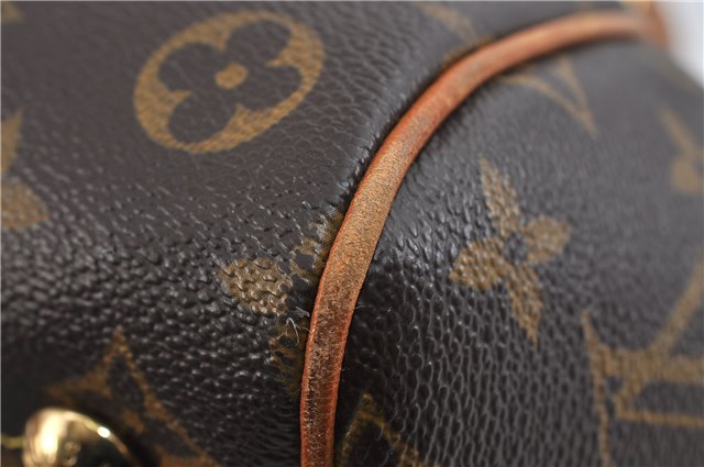 Authentic Louis Vuitton Monogram Tivoli PM Hand Bag M40143 LV 9198C