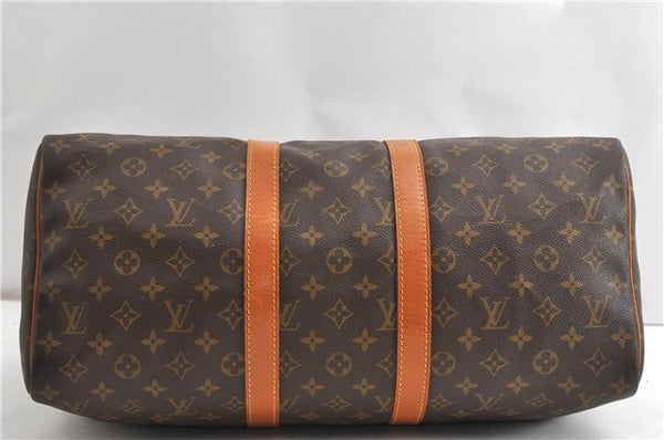 Authentic Louis Vuitton Monogram Keepall 45 Travel Boston Bag M41428 LV 9199F