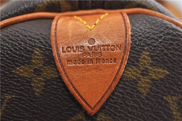 Authentic Louis Vuitton Monogram Keepall 45 Travel Boston Bag M41428 LV 9199F