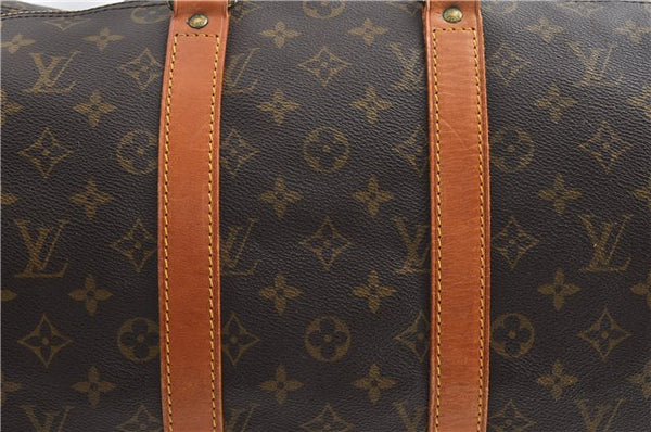 Authentic Louis Vuitton Monogram Keepall 45 Travel Boston Bag M41428 LV 9199F