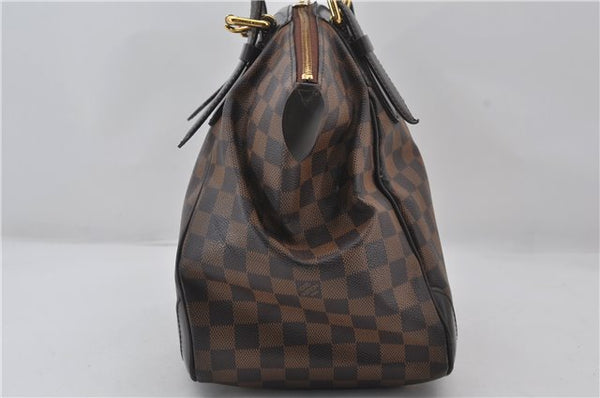 Authentic Louis Vuitton Damier Verona MM Shoulder Boston Bag N41118 LV 9201E