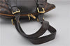 Authentic Louis Vuitton Damier Verona MM Shoulder Boston Bag N41118 LV 9201E
