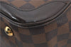 Authentic Louis Vuitton Damier Verona MM Shoulder Boston Bag N41118 LV 9201E