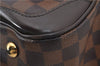 Authentic Louis Vuitton Damier Verona MM Shoulder Boston Bag N41118 LV 9201E