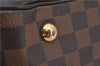 Authentic Louis Vuitton Damier Verona MM Shoulder Boston Bag N41118 LV 9201E