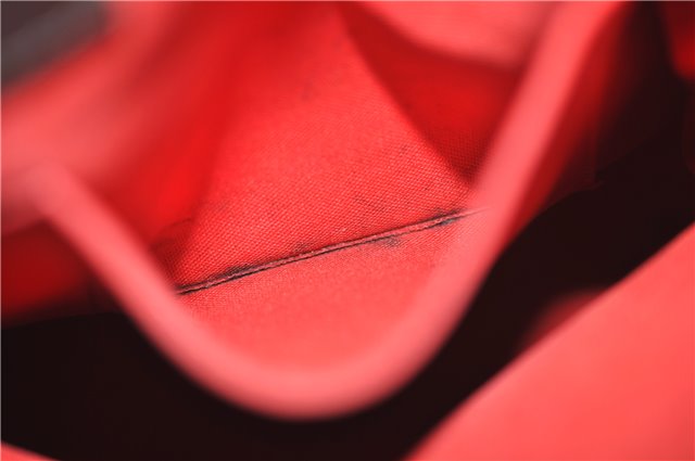 Authentic Louis Vuitton Damier Verona MM Shoulder Boston Bag N41118 LV 9201E