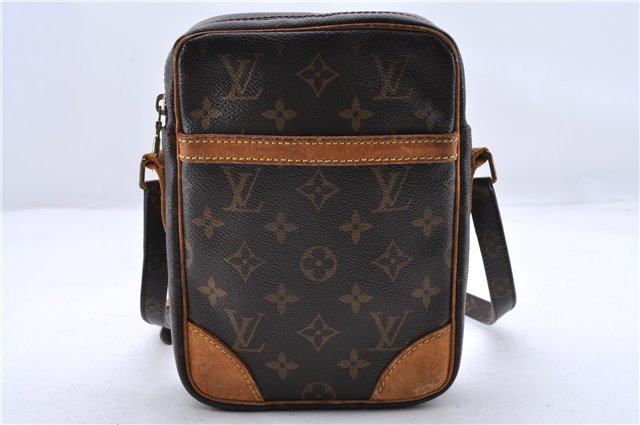 Authentic Louis Vuitton Monogram Danube Shoulder Cross Body Bag M45266 LV 9203C