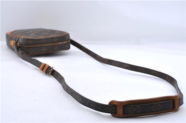 Authentic Louis Vuitton Monogram Danube Shoulder Cross Body Bag M45266 LV 9203C