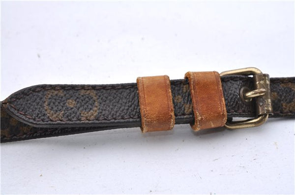 Authentic Louis Vuitton Monogram Danube Shoulder Cross Body Bag M45266 LV 9203C