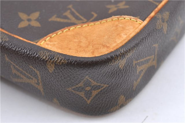 Authentic Louis Vuitton Monogram Danube Shoulder Cross Body Bag M45266 LV 9203C