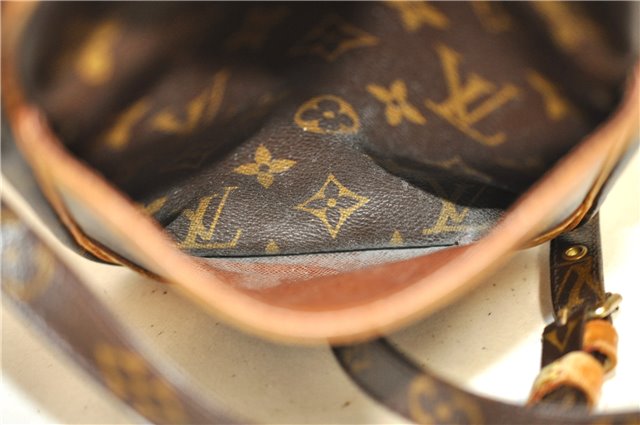 Authentic Louis Vuitton Monogram Danube Shoulder Cross Body Bag M45266 LV 9203C