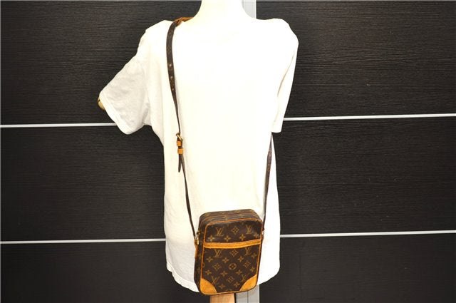 Authentic Louis Vuitton Monogram Danube Shoulder Cross Body Bag M45266 LV 9203C