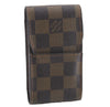 Authentic Louis Vuitton Damier Etui Cigarette Case N63024 LV 9204D