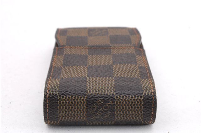 Authentic Louis Vuitton Damier Etui Cigarette Case N63024 LV 9204D