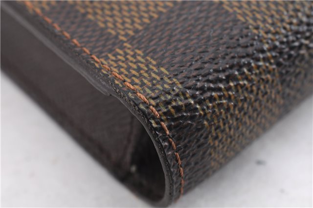 Authentic Louis Vuitton Damier Etui Cigarette Case N63024 LV 9204D