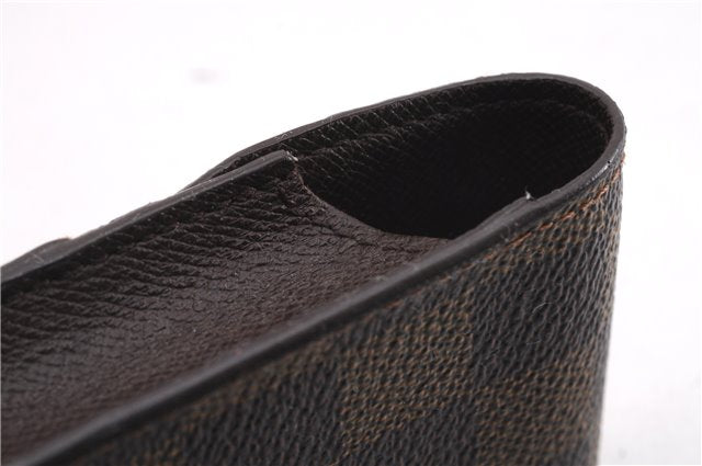 Authentic Louis Vuitton Damier Etui Cigarette Case N63024 LV 9204D