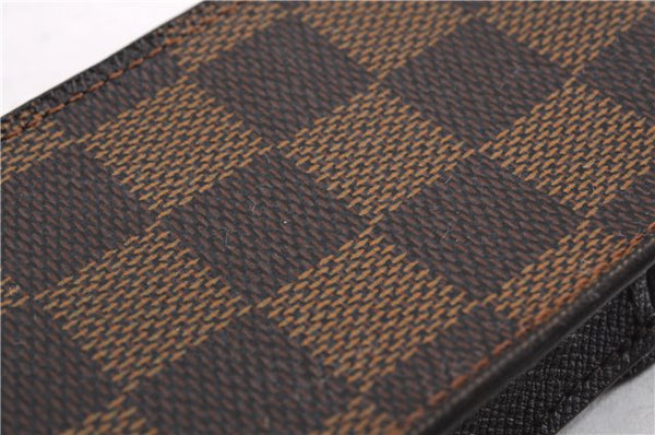 Authentic Louis Vuitton Damier Etui Cigarette Case N63024 LV 9204D