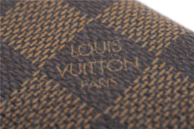 Authentic Louis Vuitton Damier Etui Cigarette Case N63024 LV 9204D