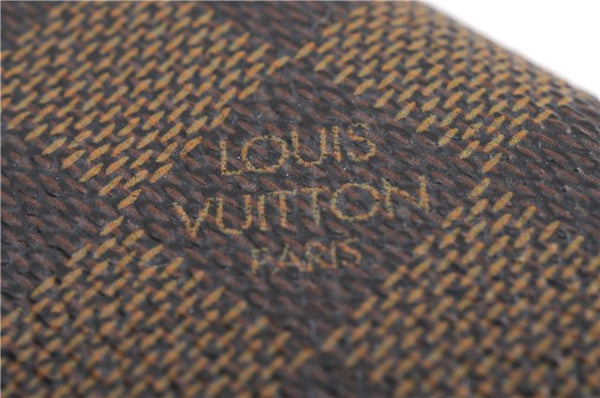 Authentic Louis Vuitton Damier Etui Cigarette Case N63024 LV 9204D