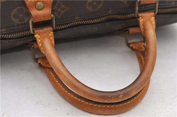 Authentic Louis Vuitton Monogram Speedy 30 Hand Bag Purse M41526 LV 9221C