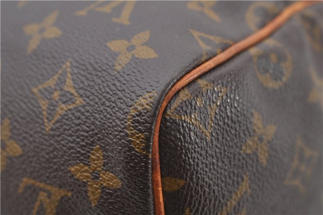 Authentic Louis Vuitton Monogram Speedy 30 Hand Bag Purse M41526 LV 9221C