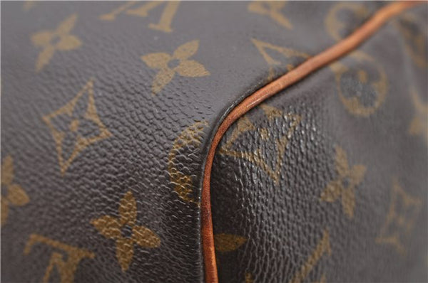 Authentic Louis Vuitton Monogram Speedy 30 Hand Bag Purse M41526 LV 9221C