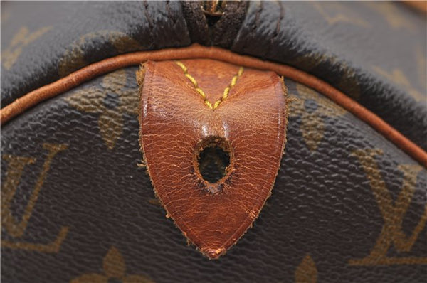 Authentic Louis Vuitton Monogram Speedy 30 Hand Bag Purse M41526 LV 9221C