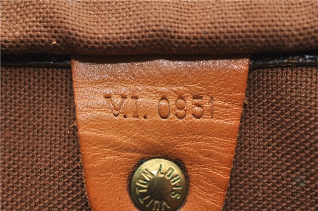 Authentic Louis Vuitton Monogram Speedy 30 Hand Bag Purse M41526 LV 9221C
