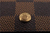 Authentic Louis Vuitton Damier Porte Tresor Etui Papier Wallet N61202 LV 9222D