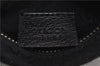 Authentic GUCCI Vintage Waist Body Bag GG Canvas Leather 28566 Black 9226F