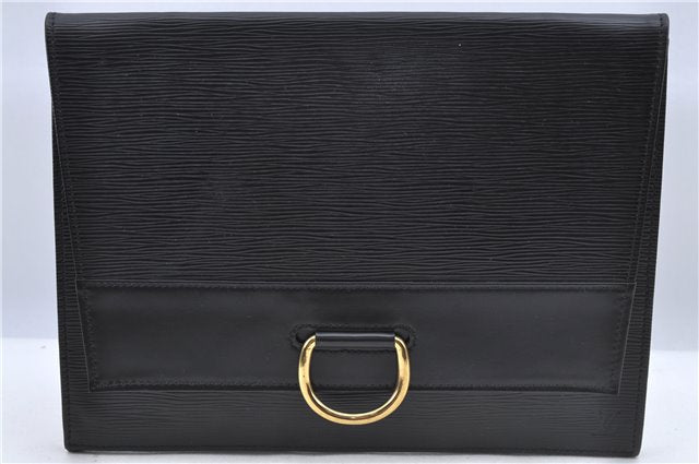 Authentic Louis Vuitton Epi Iena 32 Clutch Bag Black M52722 LV 92274