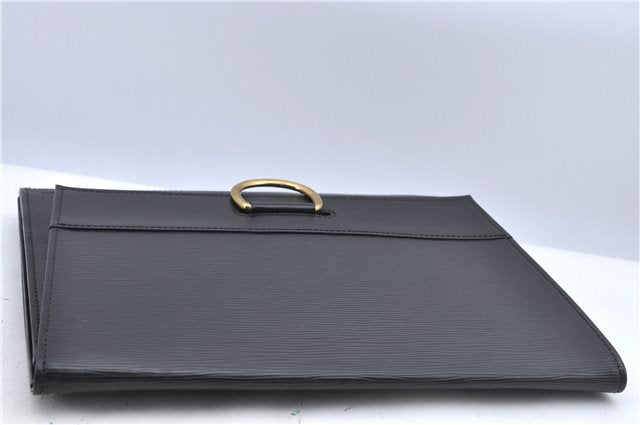 Authentic Louis Vuitton Epi Iena 32 Clutch Bag Black M52722 LV 92274