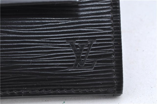 Authentic Louis Vuitton Epi Iena 32 Clutch Bag Black M52722 LV 92274