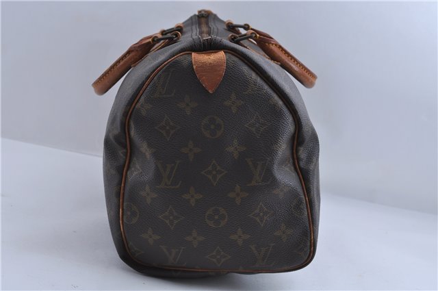 Authentic Louis Vuitton Monogram Speedy 30 Hand Bag Purse M41526 LV 9227C