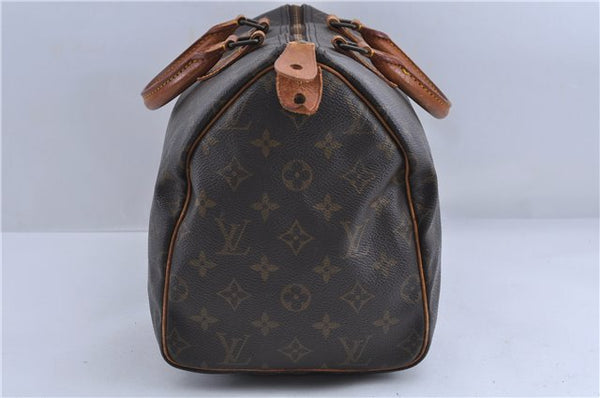 Authentic Louis Vuitton Monogram Speedy 30 Hand Bag Purse M41526 LV 9227C